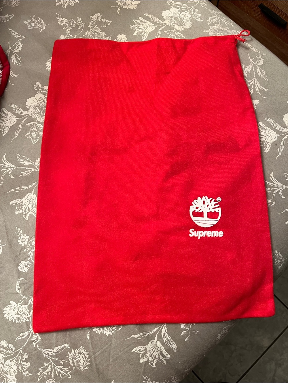Supreme timbaland collab dust bag